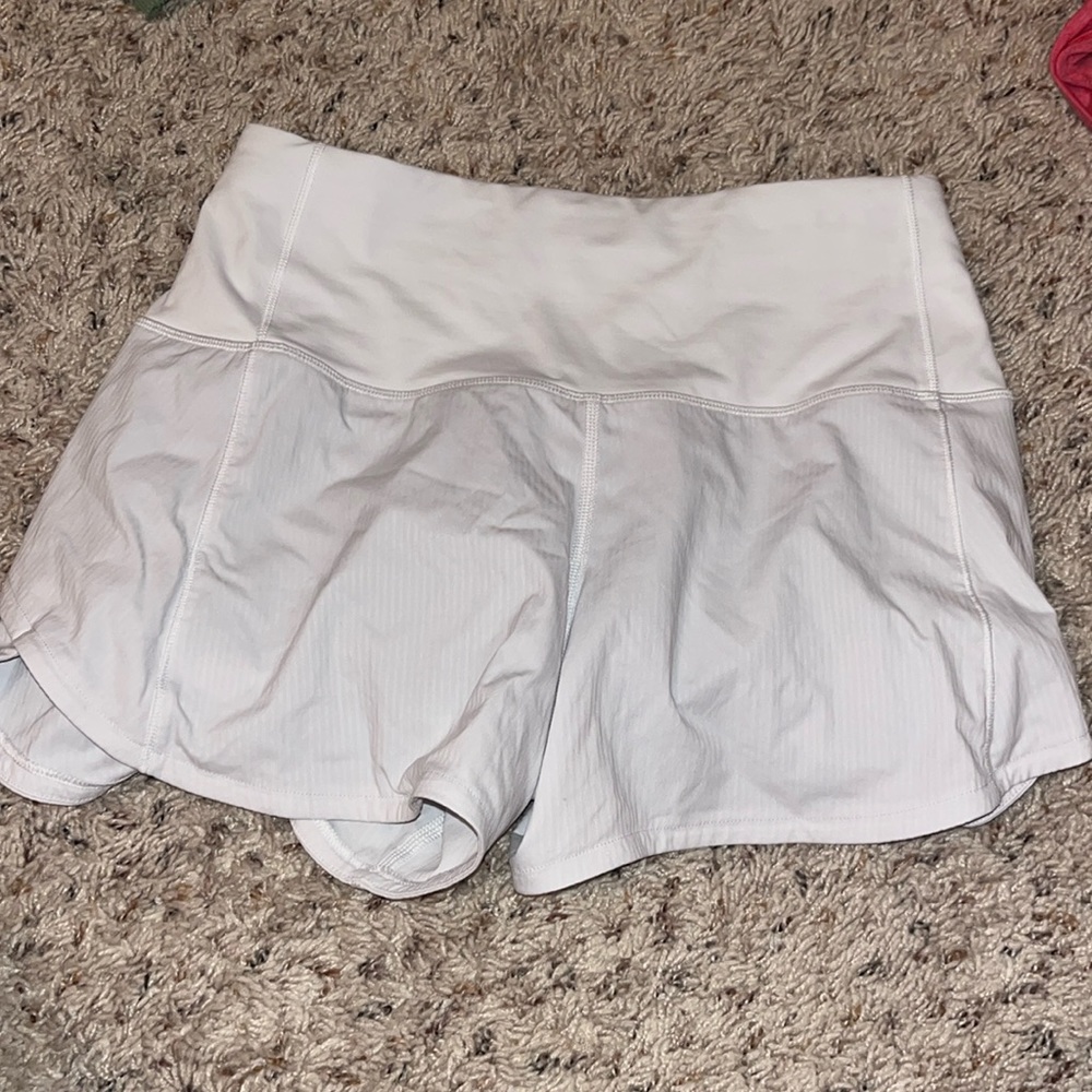 white lulu lemon speed ups